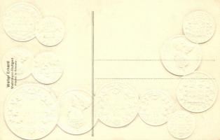 Canada; set of coins, Walter Erhard's golden and silver Emb