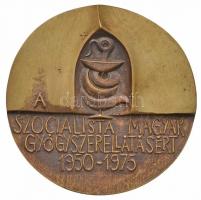 Ligeti Erika (1934-) 1975. "A Szocialista Magyar Gyógyszerellátásért 1950-1975" Br öntőmin...