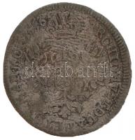 Csehország / Történelmi tartomány / Prága 1716. 3kr Ag "VI. Károly" (1,43g) T:3
Bohemia /...