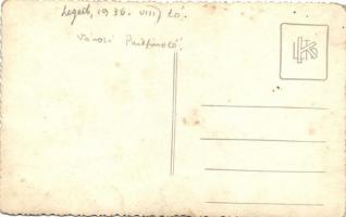 1936 Szeged, fürdőbejárat, photo