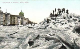 Montreal, Ice Shove in harbor