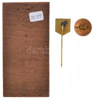 DN "Nívódíj - UVATERV" Br plakett dísztokban (82,5x41mm) + 2db jelvény: "UVATERV&quot...