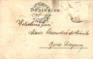 Sklenice "Plzenského prazdroje" jedním rázem / Plzensky Prazdroj brewery humorous advertis...