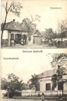 Zselíz, Zeliezovice; Utca, Bolt, Takarékpénztár / street, shop, bank (EK)