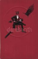 Krampus, gentleman, B.K.W.I. Emb.