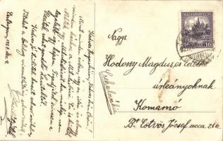 Saint Nicholas, children, 7160. litho (EK)