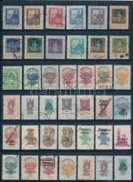 1922-1946 70 db törvénykezési illetékbélyeg