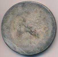 DN "Szigetszentmiklós községért" ezüstözött fém, egyoldalas érem (62,5mm) T:2 kis ph