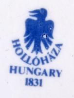 1990-1991. "XIII. és XIV. Velence-tavi Junior Vívó Kupa" 2db jelzett hollóházi plakett, mi...