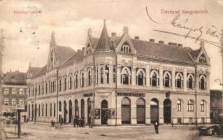 Szekszárd, Pénzügyi palota, Seiner Lipót üzlete, Fischhof Mór kiadása (b)