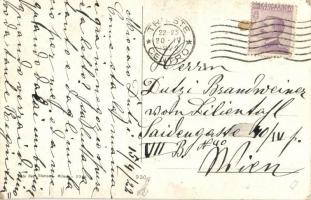 Italian art postcard, lady, 930/1. Art Nouveau s: E. Colombo