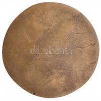 DN "Perliczi János D 1705-1778" Br plakett jelzés nélkül (120mm) T:1 kis patina / Hungary ...