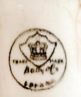 Batty & Co. Ltd. Patent Mustard, angol mustáros tégely, fedél nélkül, apró kopásnyomokkal, máz a...