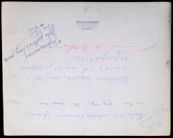 Muráti Lili (1912-2003) színművésznő spanyolországi karrierjének fotós naplója. 53 db közepes és nag...