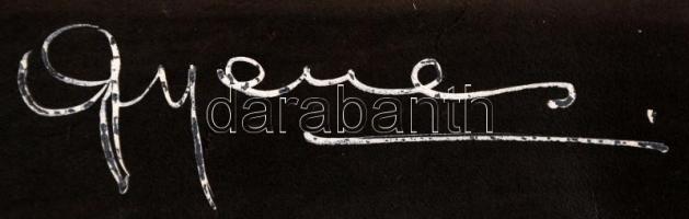 Juan Gyenes, Gyenes János (1912-1995) fotóművész nagyméretű, aláírt képe Muráti Lili (1912-2003) szí...