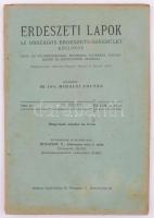 1943 Erdészeti lapok. Az Országos Erdészeti Egyesület közlönye. 82. évf. 1-12. sz., teljes évfolyam,...
