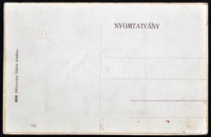 Beled, Barthodesky kastély, kinyitható leporelló képeslap