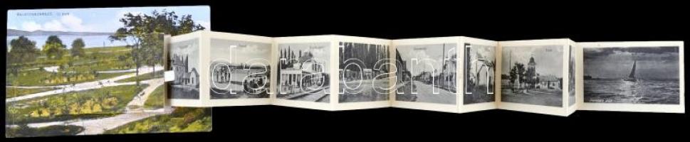 Balatonszárszó, Új park, kinyitható leporelló képeslap