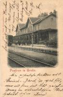 Bród, Slavonski Brod; vasútállomás / railway station
