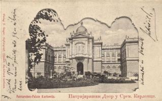 Karlóca, Karlowitz, Sremski Karlovci; Pátriárka Palota / Patriarchen Palais / palace (EK)