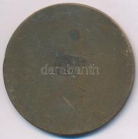 ~1970. "10 éves állategészségügyi szolgálatért" egyoldalas, zománcozott Br érem (50,5mm) T...