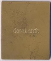 1951. "Budapesti Honvéd S.E." Br díjplakett "Bólyakerülő motorcsónak verseny 1951. VI...