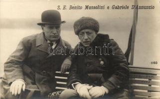 Benito Mussolini and Gabriele D'Annunzio