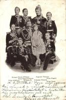 Wilhelm II and his family (EB)