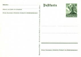 Wir danken unserm Führer / Adolf Hitler, Konrad Henlein, NS propaganda, map of the Czech Republic, 6...