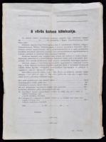 1919 Tanácsköztársaság. A vörös katona kötelezője. Katonai eskű kitöltetlen szövege. Hátoldalt vörös katonák névsorával. / 1919 Oath of the Red Soldier of the Hungarian Soviet Republic