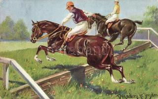 Jockeys horse, Series 17441. s: Donadini (EB)