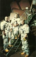 5 db MODERN motívum képeslap, űrhajózás / 5 modern motive postcards, space program