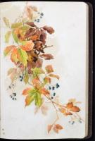 1919 Régi emlékkönyv érdekes idézetekkel, bejegyzésekkel