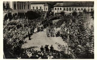 1940 Nagybánya, Baia Mare; bevonulás / entry of the Hungarian troops (EK)