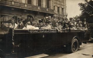 1902 Vienna, Wien; Domjans Rundfahrt / tour, autombile, photo (EK)