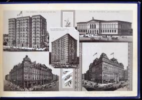 1893 Chicago, a város nevezetességeit bemutató album /
1893 Chicago leporello