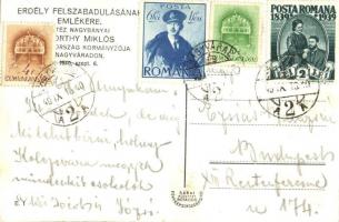 1940 Nagyvárad, Oradea; bevonulás, Horthy Miklós / entry of the Hungarian troops, Horthy (EK)