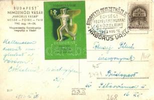 1942 Budapest, Nemzetközi Vásár, Háborús vásár, Horthy Miklós megnyitja a vásárt, Purgly Magdolna, S...