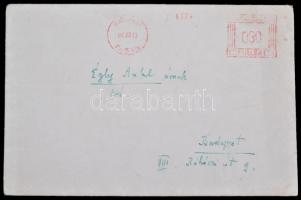 1948 Illés Endre (1902-1986) író, a Révai Irodalmi Intézet igazgatójának saját kézzel írt levele Égh...