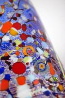 CC Zecchin millefioris váza, jelzett (Murano), hibátlan, m:25,5 cm