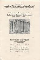 cca 1910-1920 A Standard Elektrizitäts Aktiengesellschaft Fabrik für Telephonie, Telegraphie und Radiotechnik automatikus telefonközpontokat bemutató árjegyzéke, 16p / cca 1910-1920 A Standard Elektrizitäts Aktiengesellschaft Fabrik für Telephonie, Telegraphie und Radiotechnik Automatische Telephonzentralen, 16p