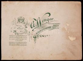 cca 1900 Osztrák hegyivadászok fényképen. / cca 1900 Austrian alpine hunter photo 15x11 cm