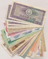 59db-os külföldi bankjegy tétel, benne Szovjetunió 1934. 3R T:vegyes
59pcs of banknotes, between th...