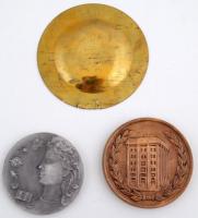 3db-os külföldi plakett tétel: "Brassói Egyetem" + "Lódz Műszaki Egyetem" + &quo...