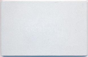 1966. "Magyar Alumíniumipari Tröszt - BNV 1966" egyoldalas Al plakett (64x101mm) T:1,1-