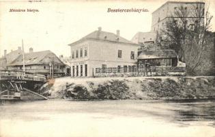 Besztercebánya, Banská Bystrica; Mészáros bástya, Kohn Bernát üzlete / bastion, shop (fa)