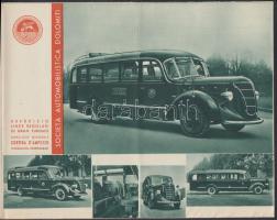 cca 1930-1940 A Societá Automobilistica Dolomiti utazási prospektusa, képekkel illusztrált /
cca 19...