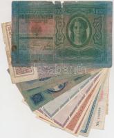 12db-os vegyes korona és adópengő bankjegy tétel T:vegyes