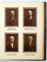 1918 A Budapesti Közúti Vaspálya Társaság igazgatójának, Szél Áprádnak 20 éves jubileumár készített ...