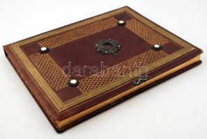 1918 A Budapesti Közúti Vaspálya Társaság igazgatójának, Szél Áprádnak 20 éves jubileumár készített ...